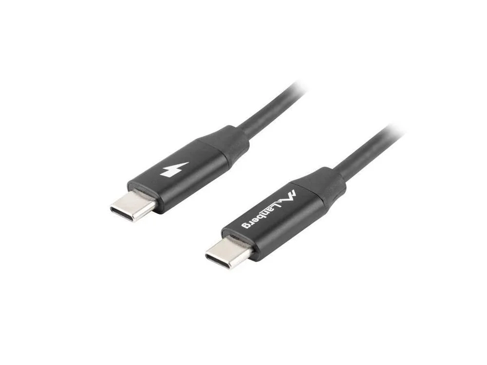 Cabo Usb Type-C Macho - Usb Type-C Macho 1,8 Mts - Lanberg