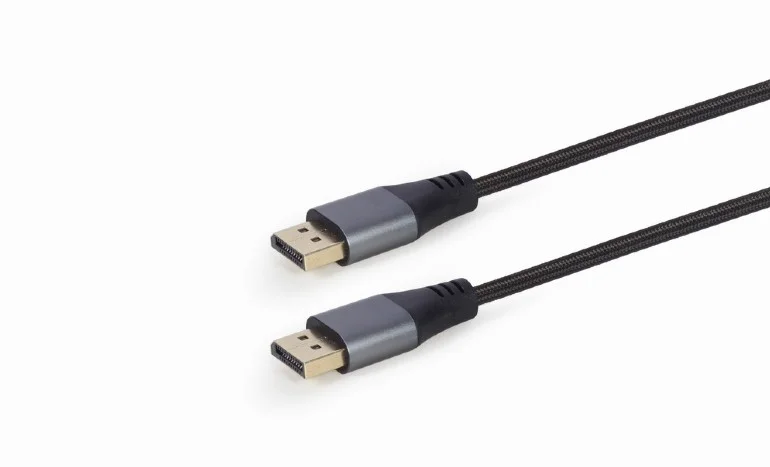 Cabo Displayport Gembird Cc-Dp8k-6 Premium M/M 8k Ultra Hd 1.4 1.8m Preto