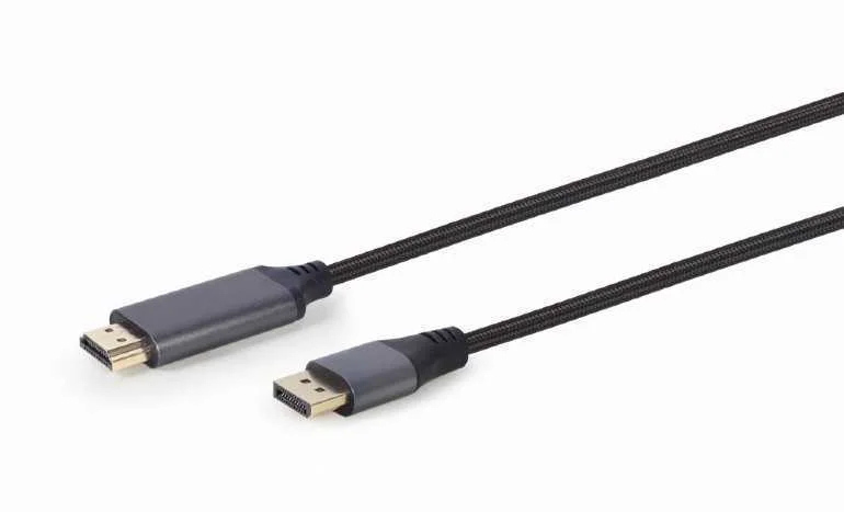 Gembird Cc-Dp-Hdmi-4k-6 Video Cable Adapter 1.8 M Displayport Hdmi Type a (Standard) Black