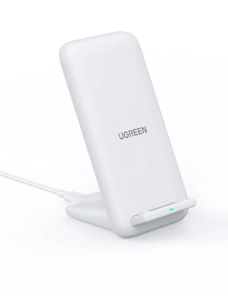Cargador Inal&aacute;mbrico 15w Blanco Cd221 Ugreen