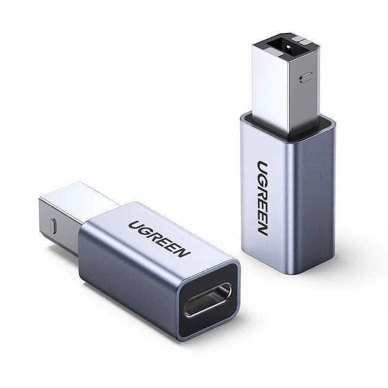 Adapt&eacute;r Usb-C Na Usb-B Ugreen Us382 Pro Tisk&aacute;rnu (ed&aacute;)