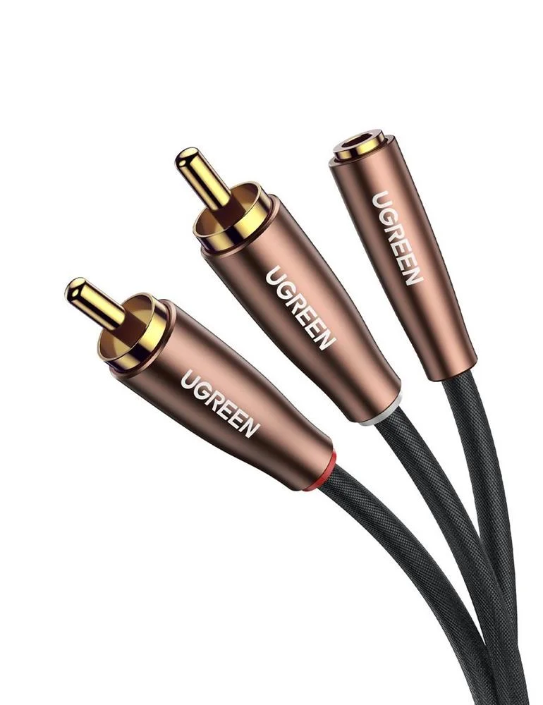 Av198 2x Cabo Rca (Cinch) Para Jack 3,5 Mm, 2 M