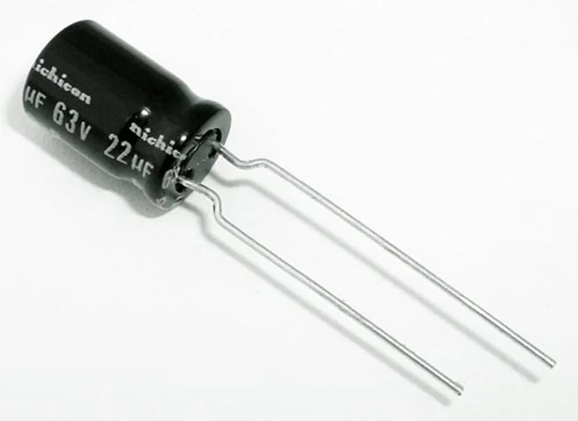Condensador Elect. Radial 22uf 63v