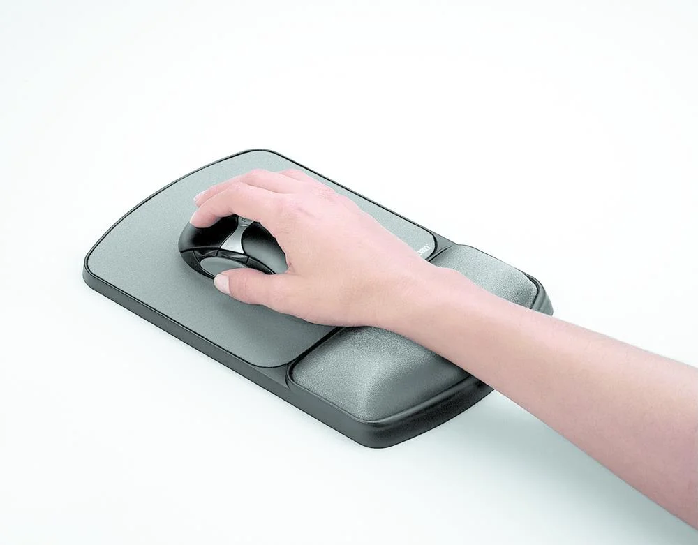 Fellowes Mauspad-Handgelenkauflage 15,72x24,92cm     Graphit
