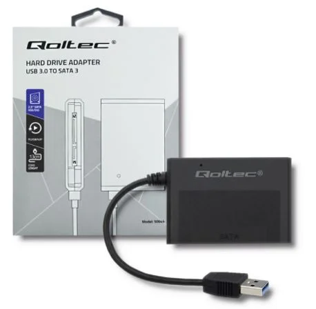 Qoltec 50644 Hard Drive Adapter Usb 3.0 Hdd/Ssd 2.
