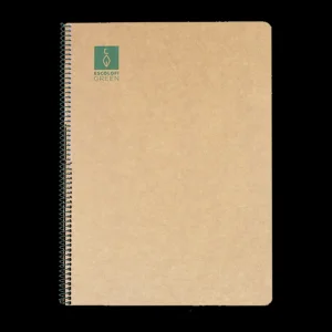 CUADERNO ESPIRAL DIN-A4 RECICLADO FSC 50 HOJAS 80.