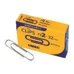 Umec Clips Labiados N.3 Caixa 100 Un 42 Mm Niquela