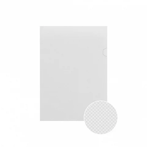 Dossier U&ntilde;ero Glossy Clear, A4, Transparente Eric.