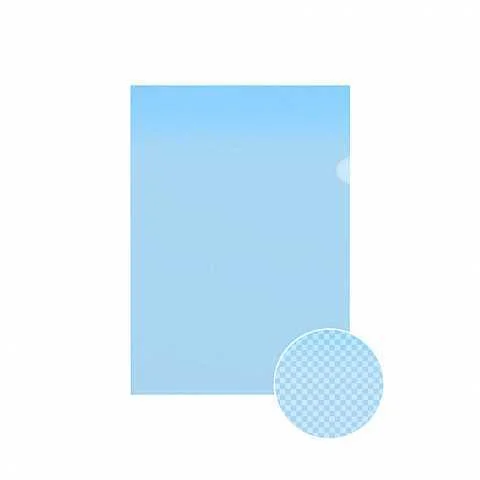 Dossier U&ntilde;ero Glossy Classic, A4, Azul Erich Krau.
