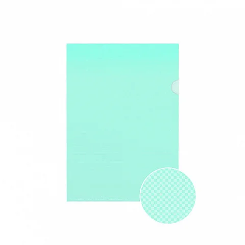 Dossier U&ntilde;ero Glossy Classic, A4, Verde Erich Kra.