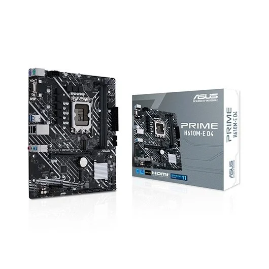 Motherboard Micro Atx Prime H610m-E D4-Csm Intel H610 Lga 1700 - Asus