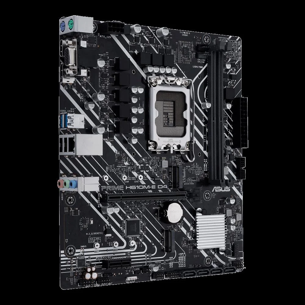 Motherboard Micro Atx Prime H610m-E D4-Csm Intel H610 Lga 1700 - Asus