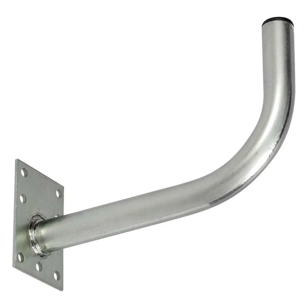 Suporte "L" 284x194mm &Oslash;35mm Zinco + Rpr