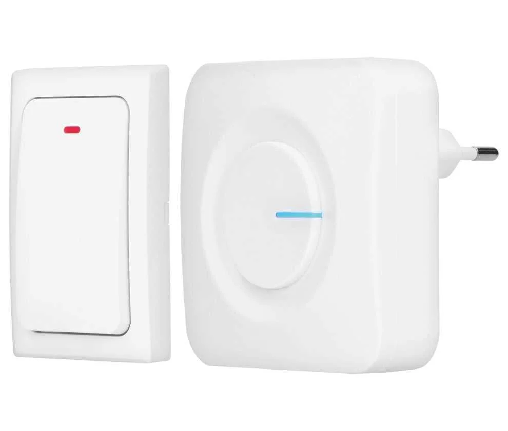 Timbre Inal&aacute;mbrico Auto-Alimentado Ip44 Hasta 200m