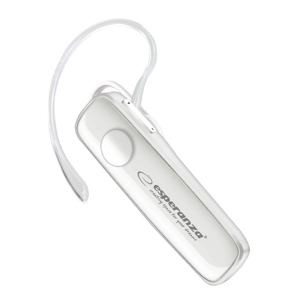 Auricular Bluetooth Inal&aacute;mbrico Esperanza Blanco