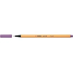 Caneta Ponta Fina Fineliner Violeta Stabilo 88/62