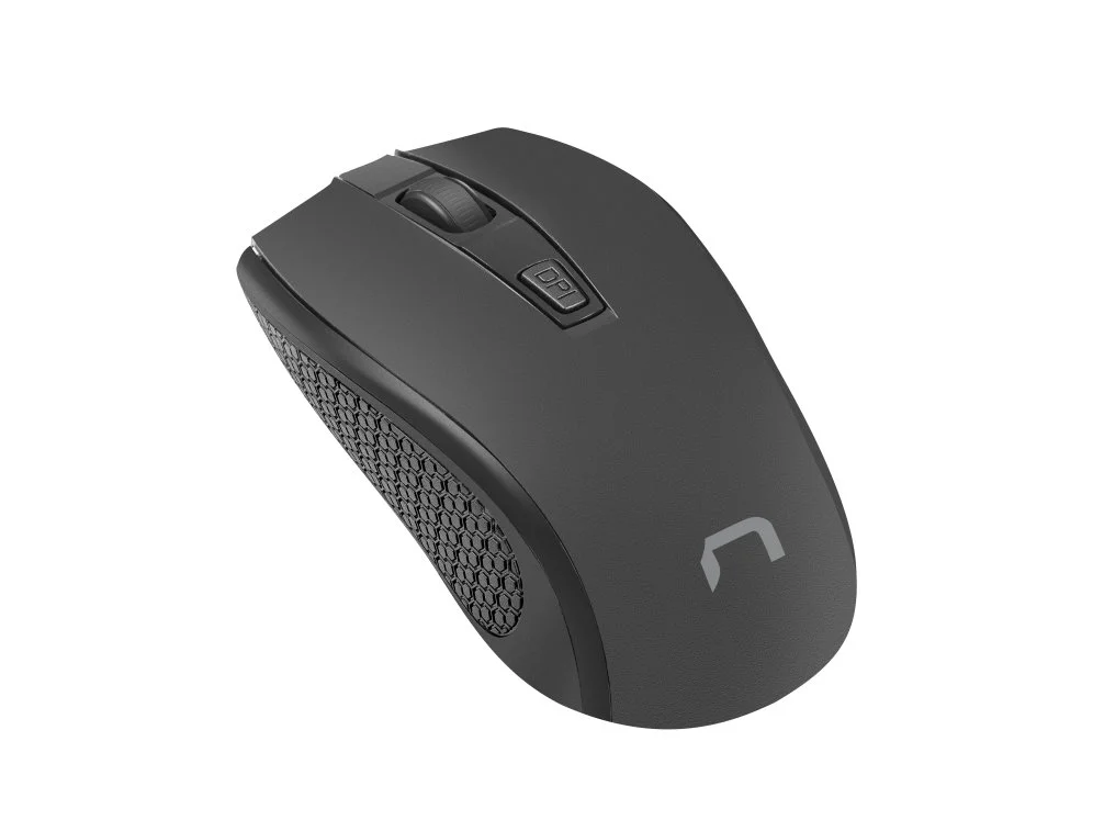 Rat&oacute;n Natec Jay 2 Negro Inal&aacute;mbrico 1600 Dpi