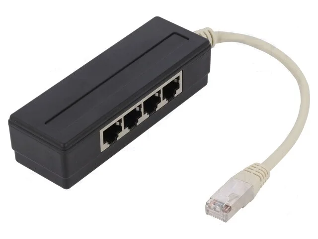 Splitter RJ45 4 Sa&iacute;das