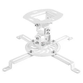 Suporte para Montagem de Projetores com Diametro Entre 54 - 310mm e Ate 13,5kg - em Branco