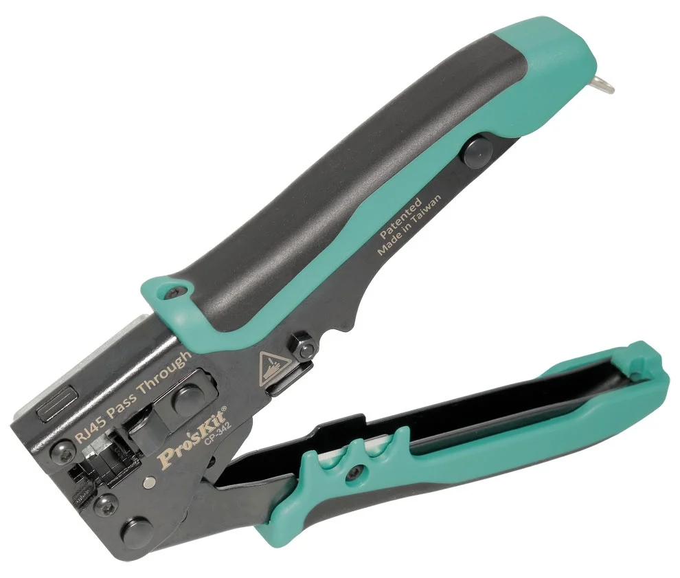 Mini Crimpradora Compacta para Conectores Modular.