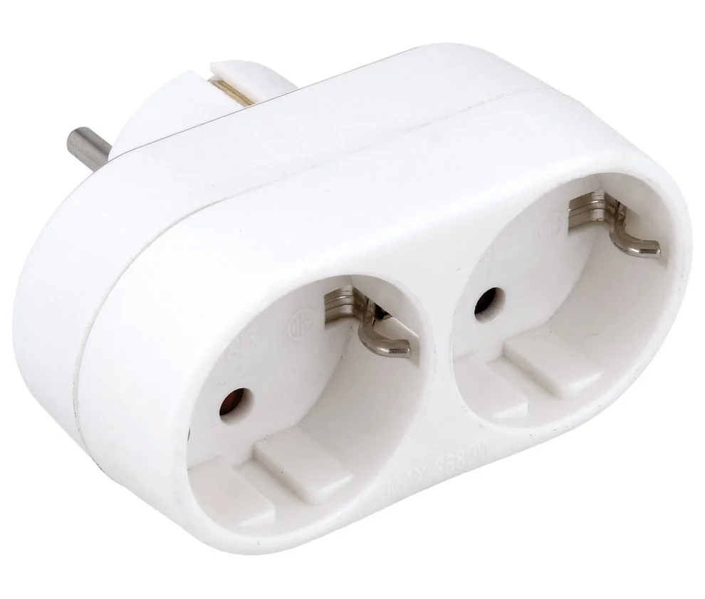 Adaptador de Rede Mel221 1 Macho Para 2 F&ecirc;meas