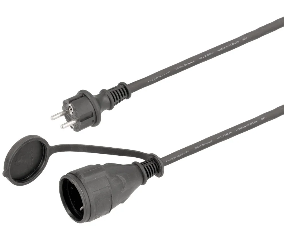Rede de Extens&atilde;o Mel236 para Exterior Ip44 Schuko