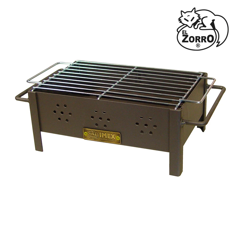 CHURRASQUEIRA GRELHADOR GALVANIZADO 31x21x14cm IME