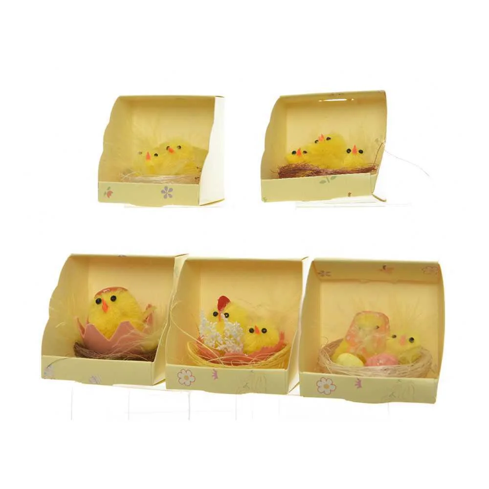 Ninhos de Pascoa &Oslash;5x4cm Modelos Sortidos