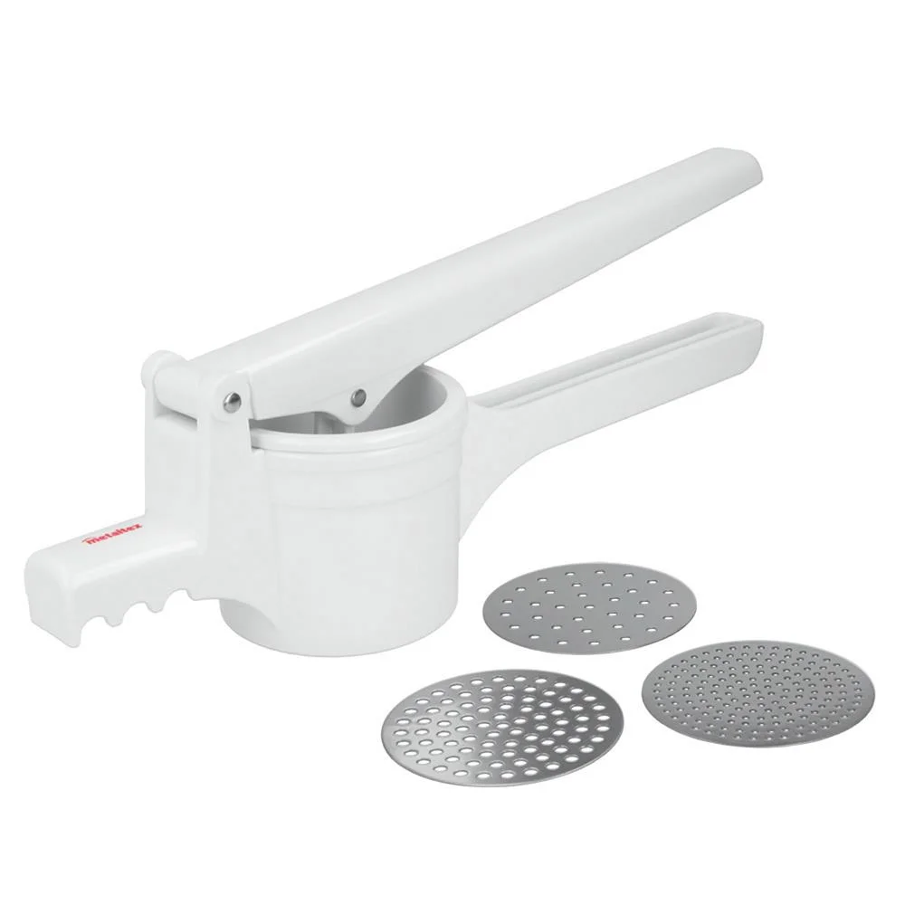 Esmagador de Batatas de 3 Discos Inoxidavel 36cm Metaltex
