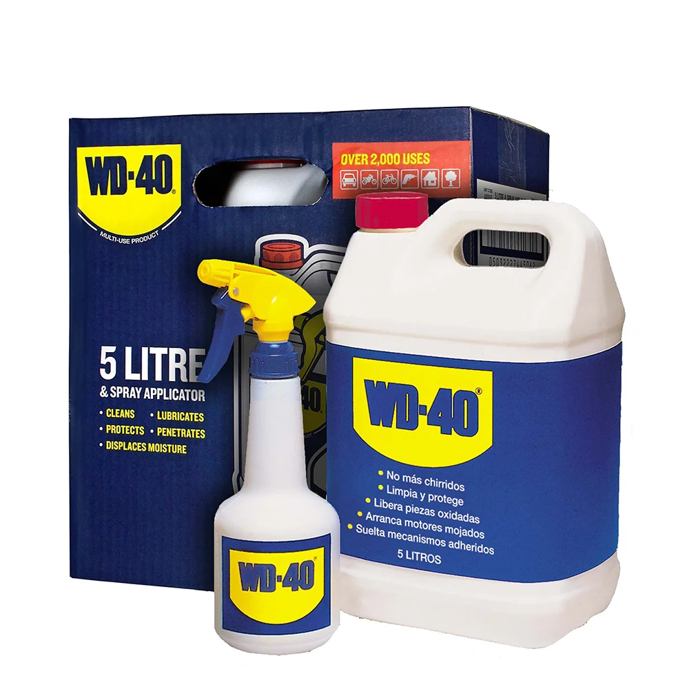 Lubrificante Multiusos Wd40 Garraf&atilde;o de 5l + Pulv.