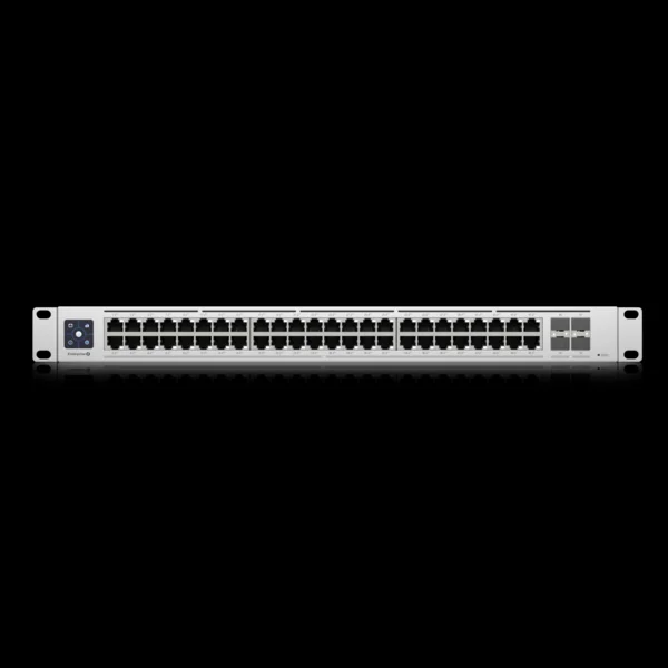 Switch Ubiquiti Enterprise 48 Portas 2.5gbe Managed Poe Sfp+ (10gbe) Rack Mountable