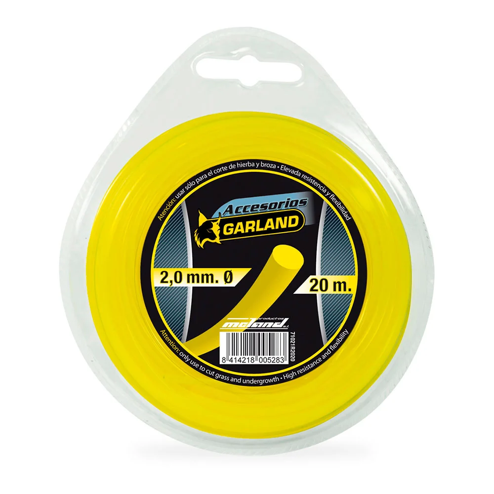 Dispensador de Fio para Cortador de Escovas 20m &Oslash;2,0mm Redonda 71021r2020 Garland