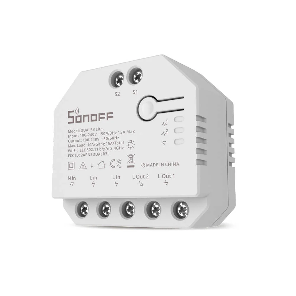 Switch Inteligente Wifi Sonoff Dual R3 Lite