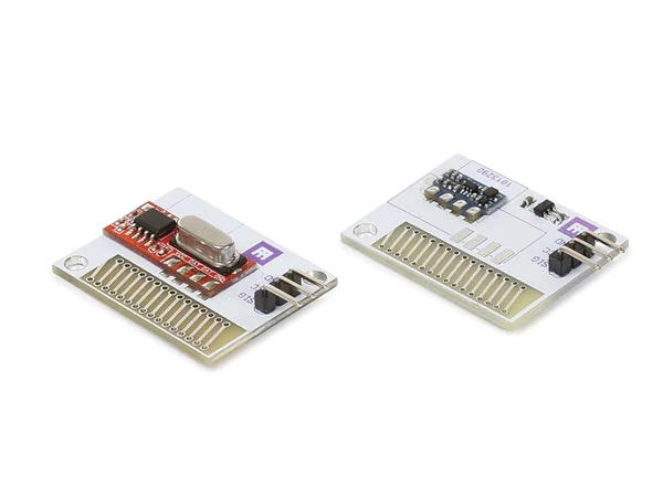 Conjunto de M&oacute;dulos Inal&aacute;mbricos Rf 433mhz