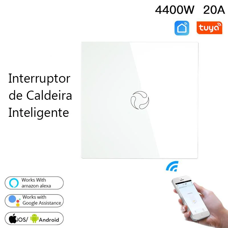 Interruptor de Caldera Wifi 20a - 4400w