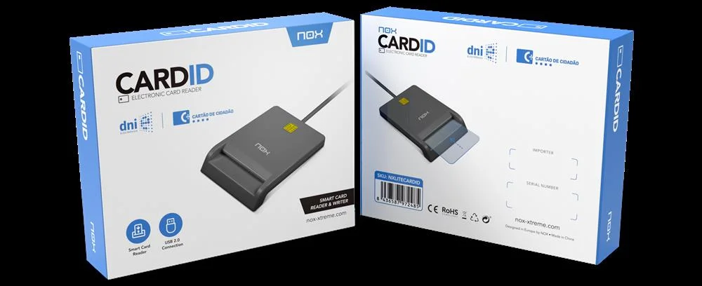 Leitor de Cart&otilde;es NOX Lite Card ID