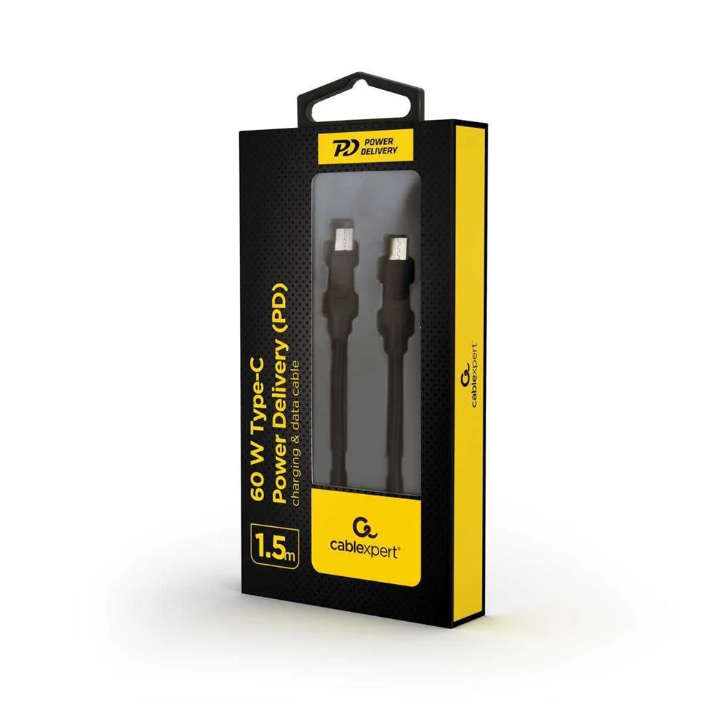 Cable Usb Gembird Tipo C 2.0 Macho Macho 1,5m