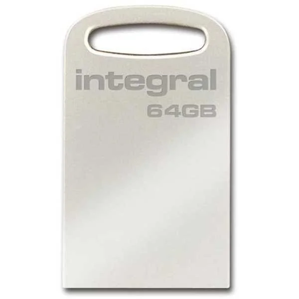 Integral Pen 64gb Usb2.0 Drive Arc Metal Usb Type.