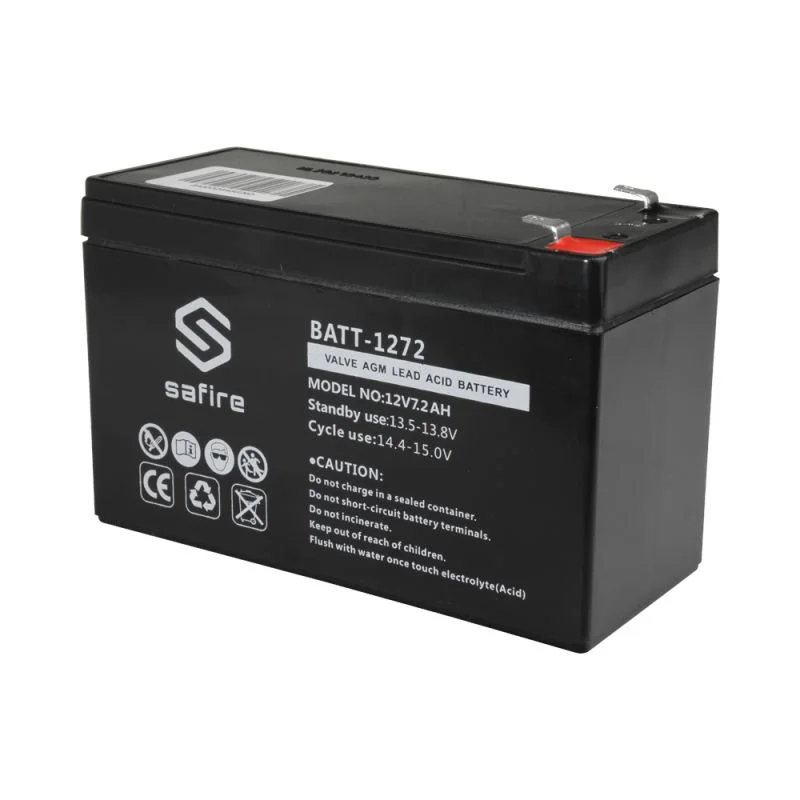 Bateria Recarreg&aacute;vel - Tecnolog&iacute;a Chumbo &Aacute;cido Agm - Tens&atilde;o 12 V - Capacidade 7.2 Ah - 94 X 151 X 65
