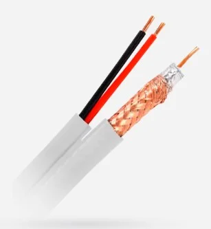 Cable Combinado - Fuente de Alimentaci&oacute;n Rg59 - B.