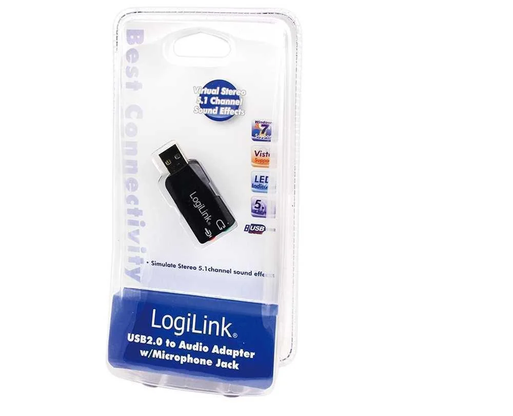 Adaptador Usb Audio 5.1 Logilink