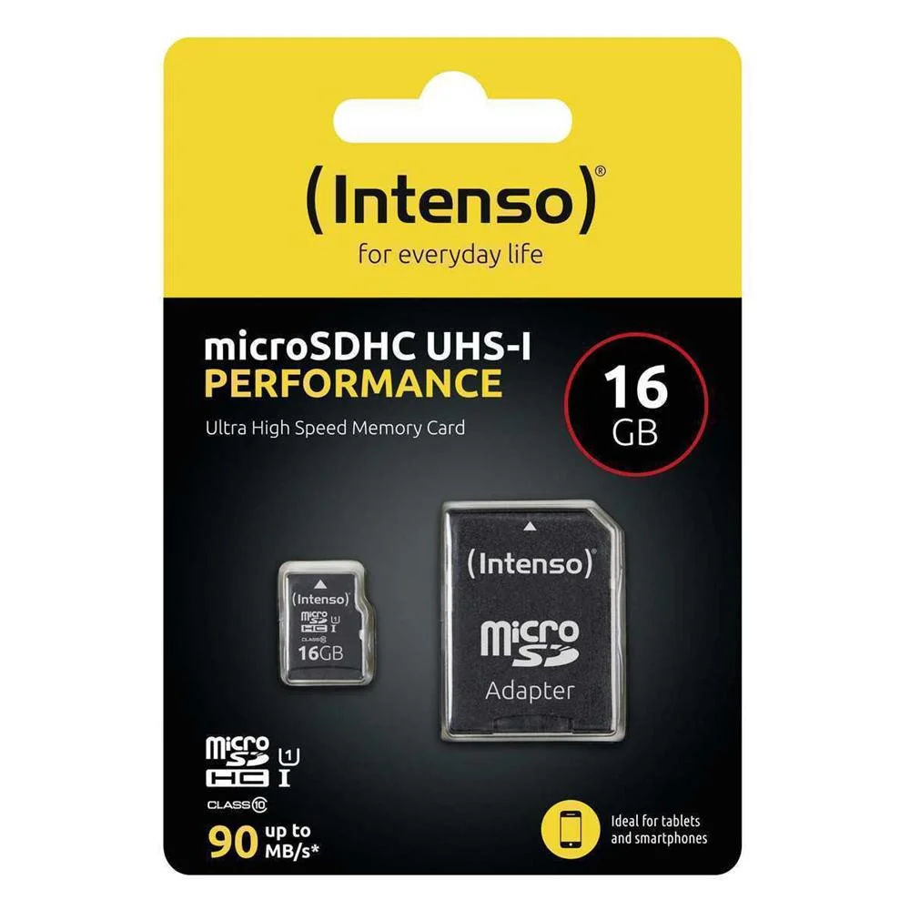 Intenso Microsdhc           16gb Class 10 Uhs-I U1 Performance