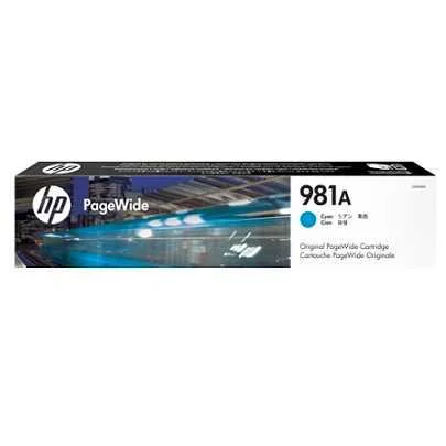 Hp Ink-Cartridge J3m68a Standard Capacity No. 981a Cyan