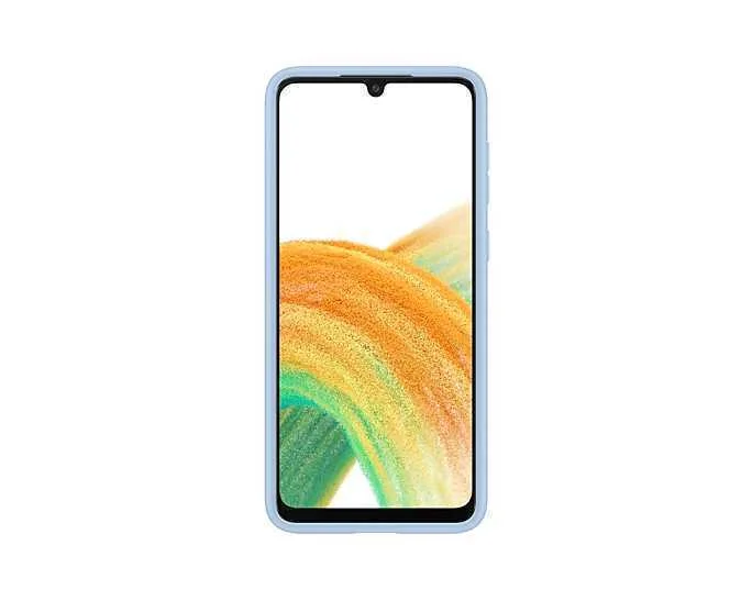 Capa Samsung Galaxy A33 5g C/ Bolso Cart&otilde;es Azul