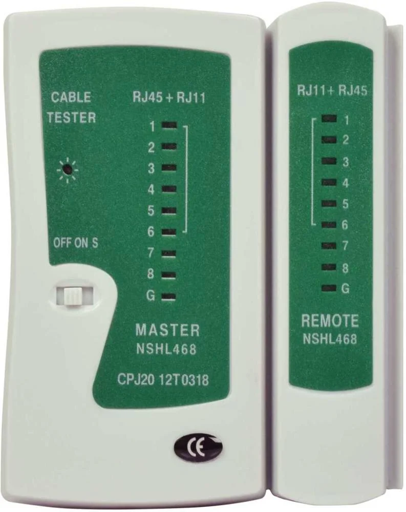 Testador de Cabo de Rede Ethernet Rj45/Rj11