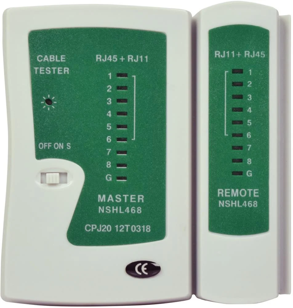 Testador de Cabo de Rede Ethernet Rj45/Rj11