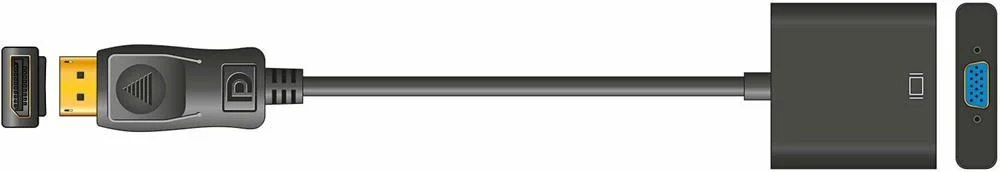 Adaptador Av:Link Displayport - Vga F&ecirc;mea