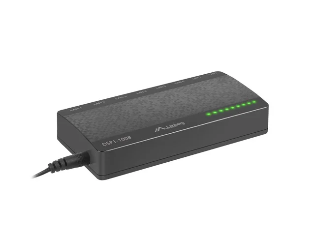 Interruptor Lanberg Dsp1-1008 (8 Portas, 1 Gb/S)
