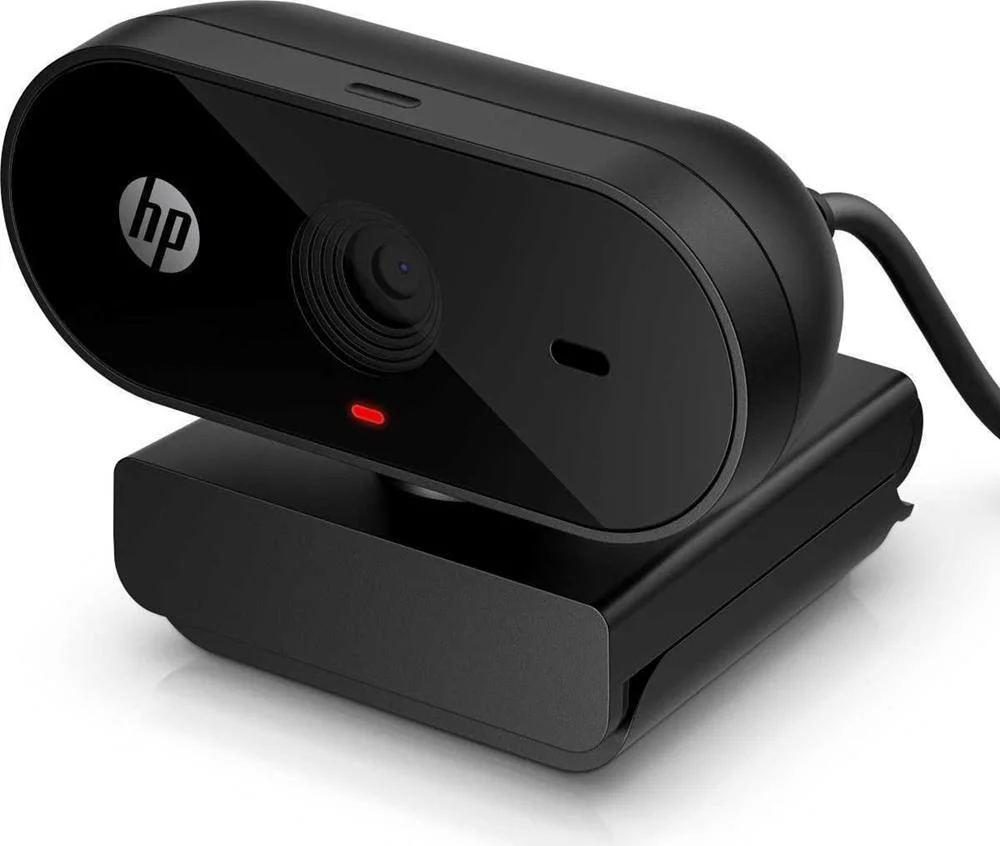 Webcam 320 Full Hd 1080p Preto - Hp