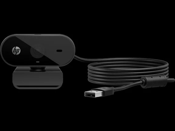 Webcam 320 Full Hd 1080p Preto - Hp